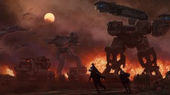 Future vehicles combat fantasy art Command And Conquer