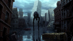 Futuristic Apocalypse science fiction