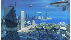 Futuristic architecture design