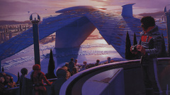 Futuristic artwork Syd Mead