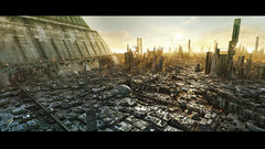 Futuristic aztec cities