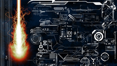 Futuristic board circuit boards