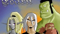 Futuristic comics nerd noob