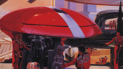 Futuristic concept art science