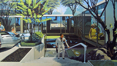 Futuristic concept art Syd