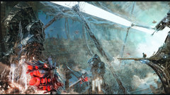 Futuristic fantasy art artwork