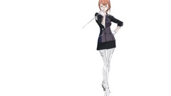 Futuristic glasses meganekko Simple