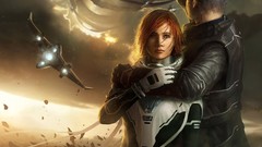 Futuristic mass effect fantasy