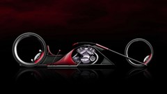 Futuristic motorbikes
