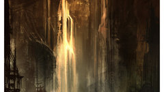 Futuristic science fiction artwork