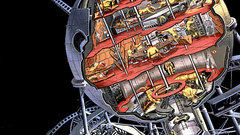 Futuristic science fiction artwork