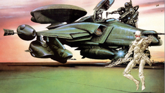 Futuristic science fiction artwork