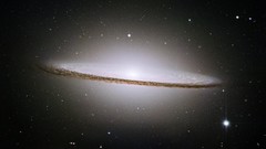 Galaxies outer space Sombrero Galaxy