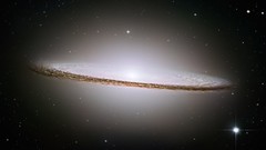 Galaxies outer space Sombrero Galaxy