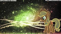 Galaxy neon ponies My Little Pony: Friendship is Magic Applejack