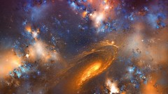 Galaxy science fiction outer space Andromeda Galaxy casperium