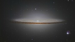 galaxy Space Stars Sombrero Galaxy space art universe