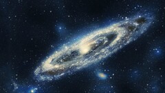 galaxy Space Stars space art digital art