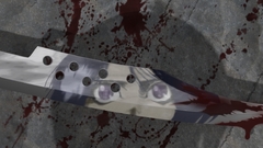 Gally Gunnm blood blade