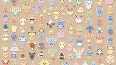 Game Anime Pikachu Pokemon mew castform celebi eevee hoothoot 