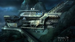 Game buildings video halo halo reach artwork video games