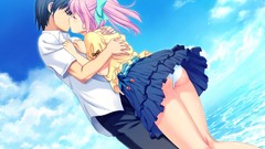 Game cg koutaro tropical kiss underwear panties upskirt Hinata 