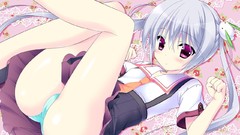 Game cg underwear panties twintails Material Brave Kamine 