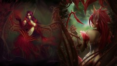 Game Champions League of Legends morgana Zyra black thorn 