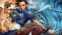 Game chun-li street fighter video games Chinese clothes chinese 