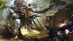 Game concept art fantasy art