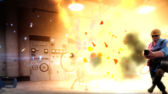 Game explosion Team fortress