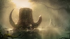 Game fantasy art garshasb (Iranian hero)