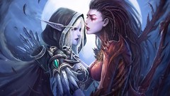 Game feathers sorrow world of warcraft starcraft artwork 