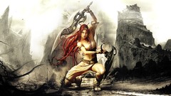 Game heavenly sword video digital art video games