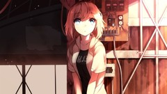 Game jackets blondes short hair vocaloid kagamine rin