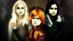 Game of thrones Daenerys Targaryen jon snow tyrion lannister