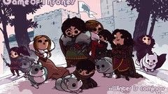 Game of thrones jon snow sansa stark arya stark house stark 