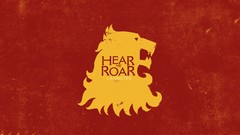 Game of thrones sigil House Lannister Hear Me Roar