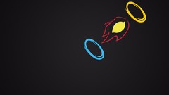 Game Portal funny portal 2 minimalistic