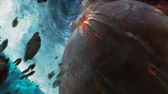 Game science fiction concept art outer space artwork video 