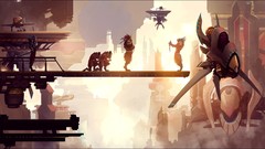 Game science fiction outer space endless