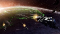 Game science fiction outer space endless futuristic