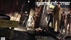Game video games game art game covers L.A Noire gameinformer 