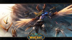 Game wings horns world of warcraft Owls Druid blizzard 