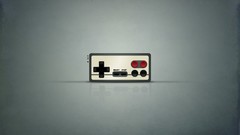 Gamepad nes minimalistic Simple Background simplistic