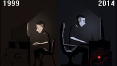 Gamers computer artwork digital art nostalgia