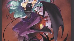 Games artwork video games Darkstalkers Morrigan Aensland 