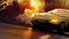 Games artwork wheelman