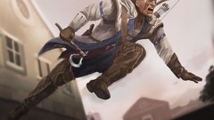 Games assassins creed 3 artwork video games fantasy art Connor 