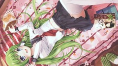 Games beds schoolgirls skirts smiling long hair blue eyes 